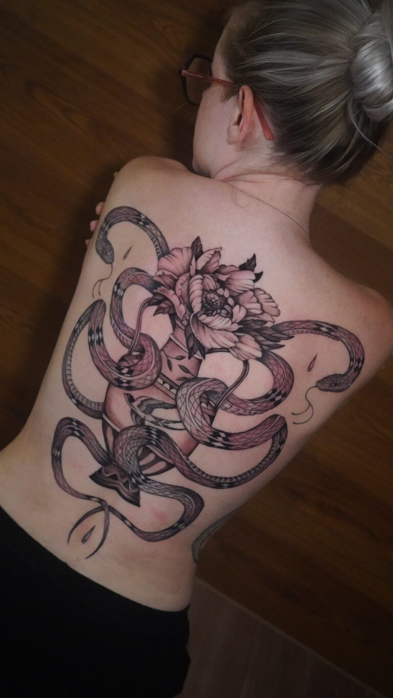 Tatouage réalisé par Quentin Gomez