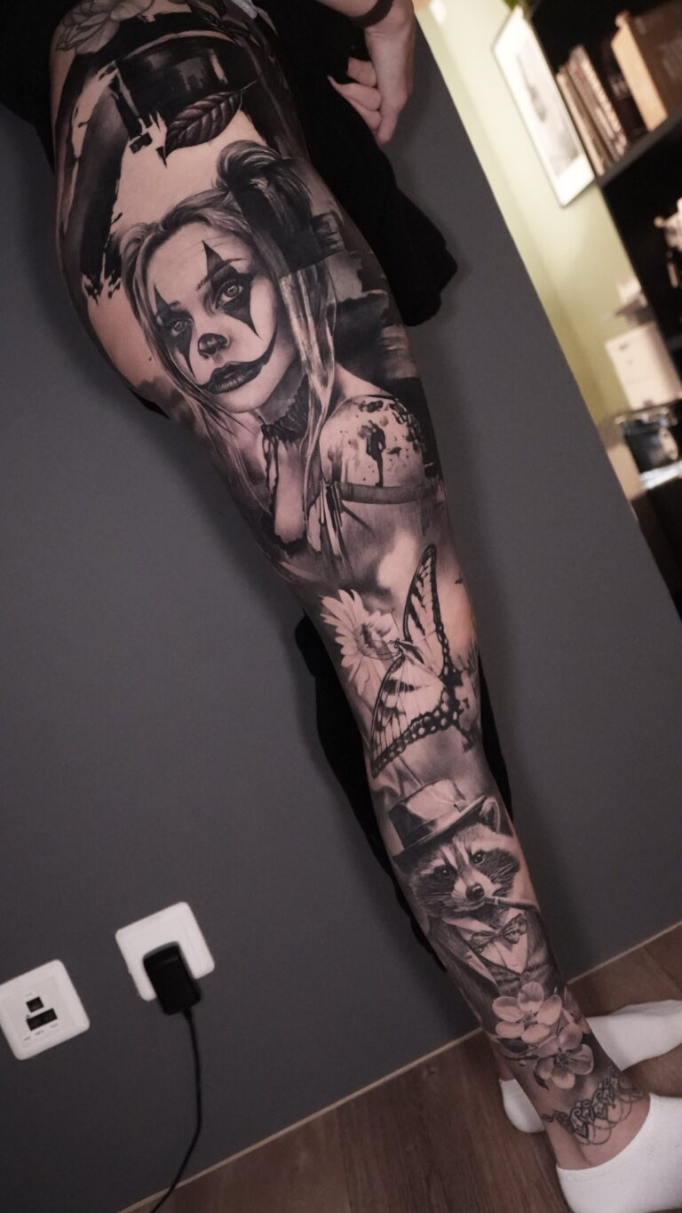 Tatouage réalisé par Fabien Abbet