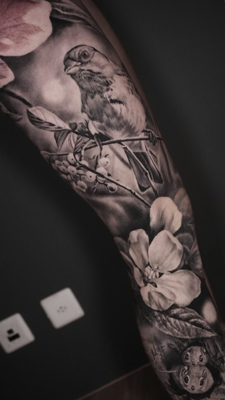 Tatouage réalisé par Fabien Abbet