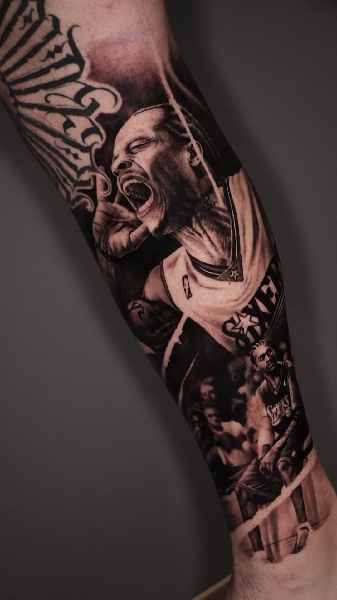 Tatouage réalisé par Fabien Abbet