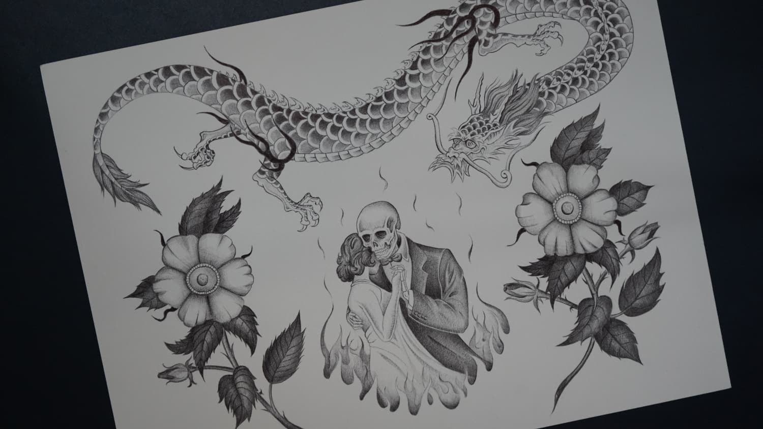 Tatouage réalisé par Quentin Gomez