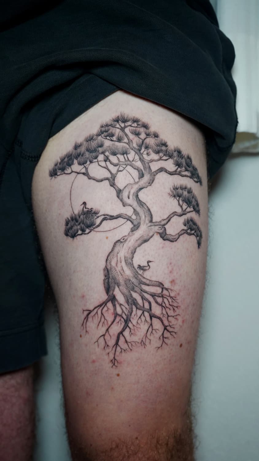 Tatouage réalisé par Quentin Gomez