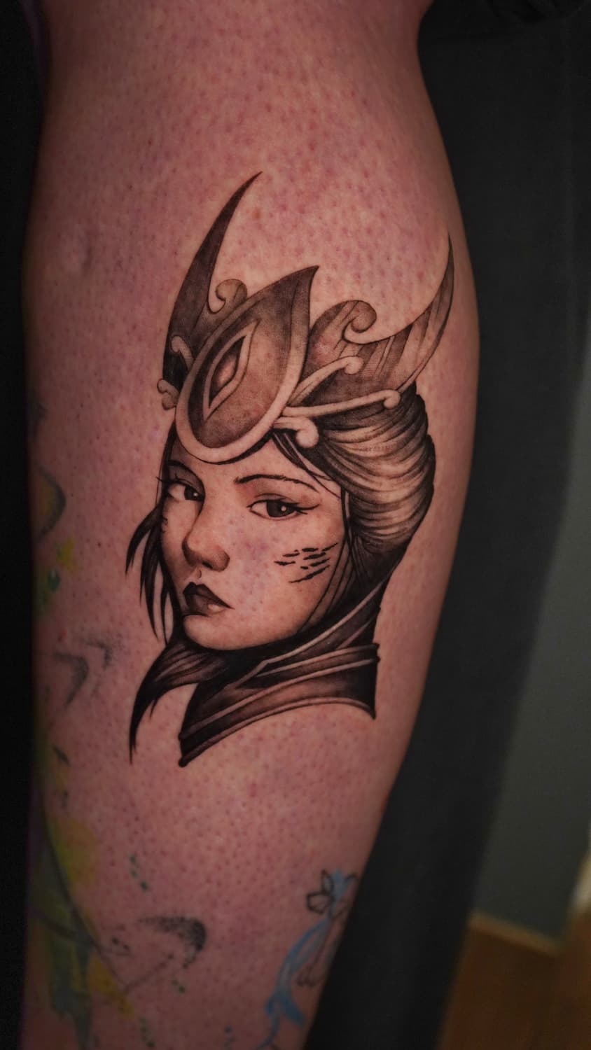 Tatouage réalisé par Quentin Gomez