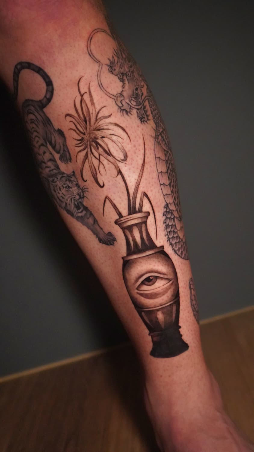 Tatouage par Quentin Gomez