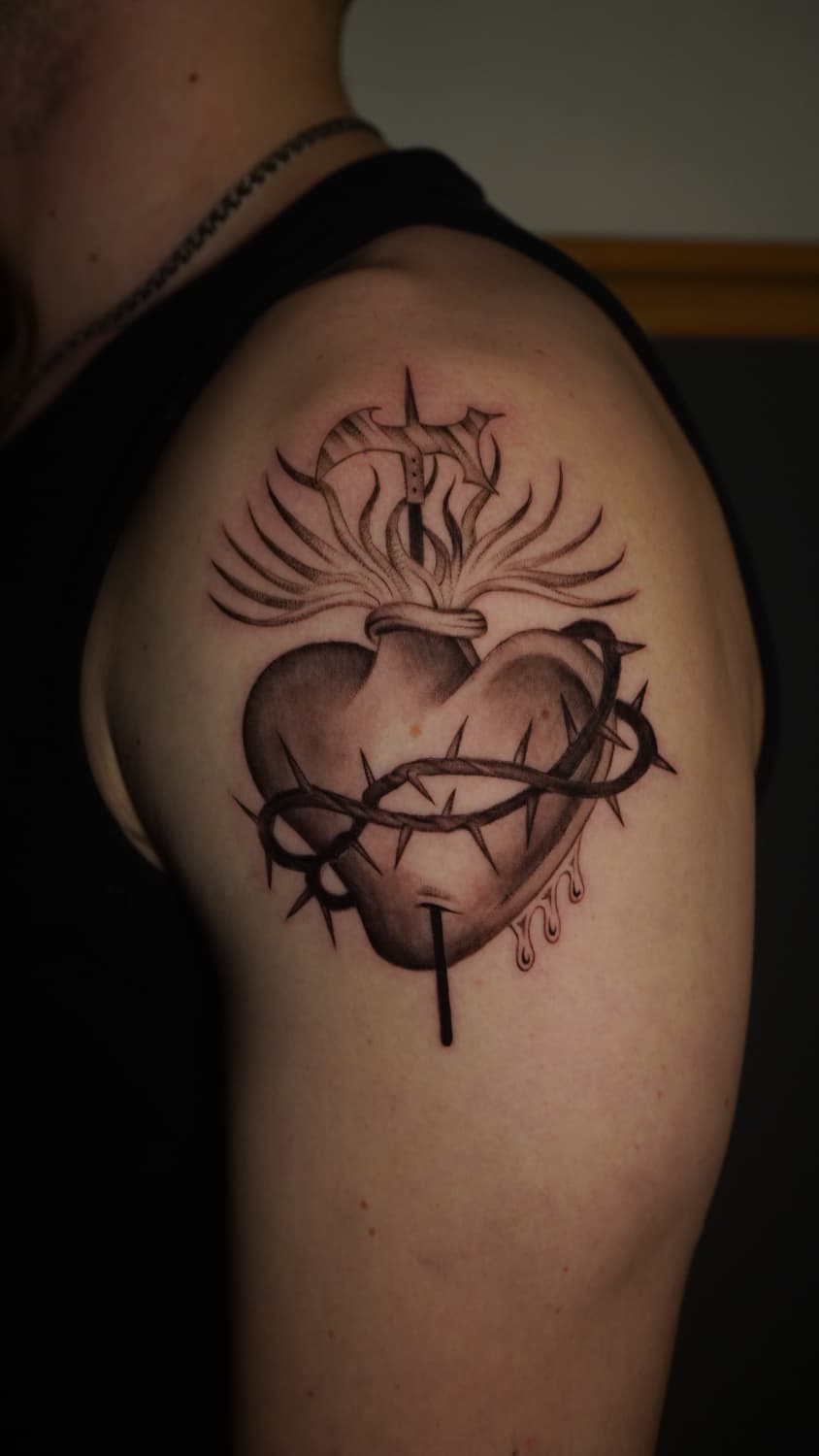 Tatouage réalisé par Quentin Gomez