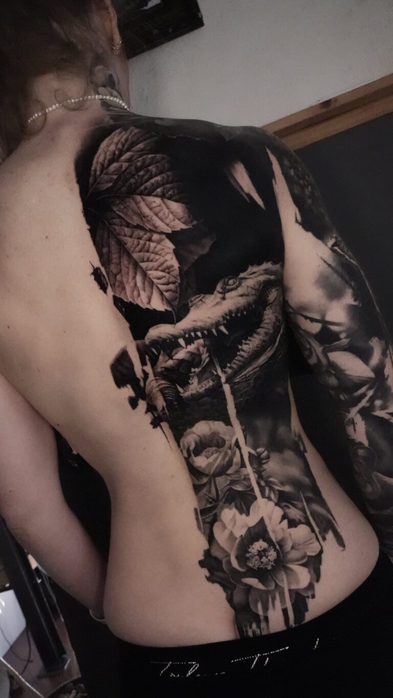 Tatouage réalisé par Fabien Abbet