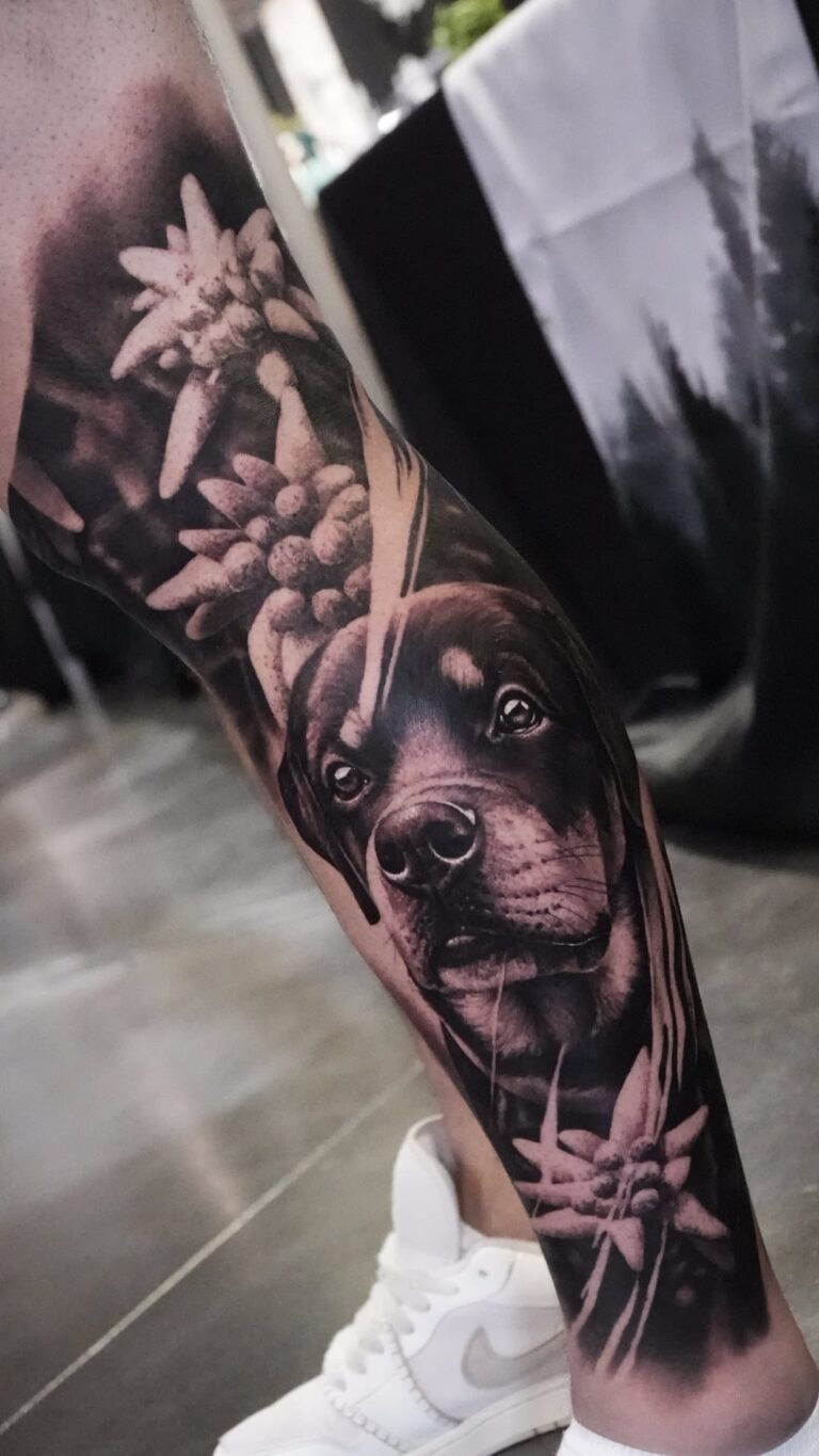 Tatouage réalisé par Fabien Abbet