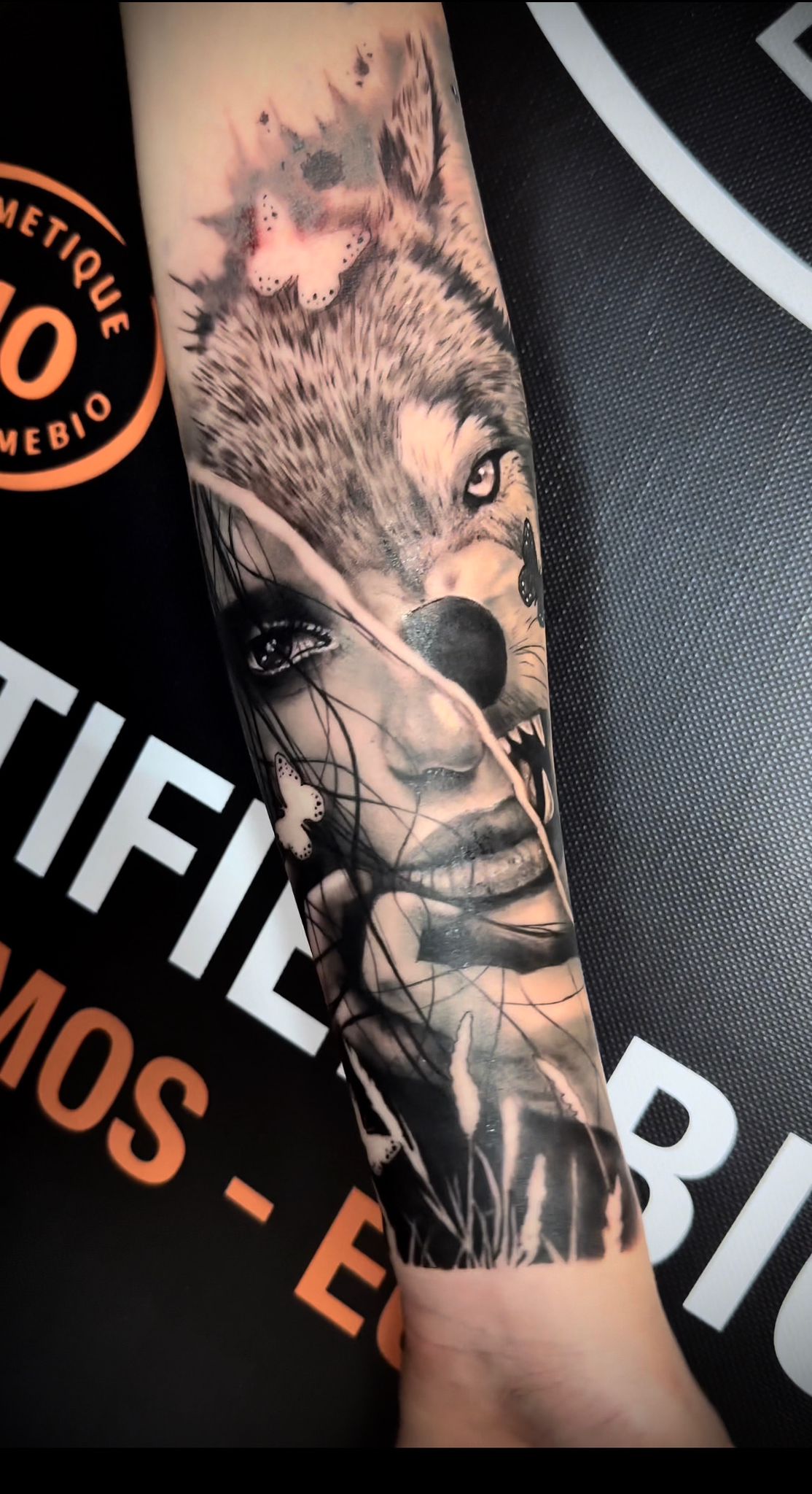 Tatouage réalisé par Nico Corsair