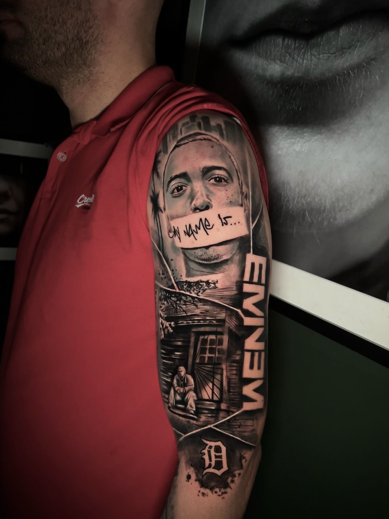 Tatouage réalisé par Nico Corsair