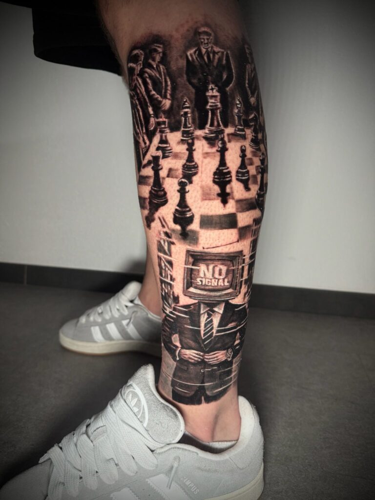 Tatouage réalisé par Nico Corsair