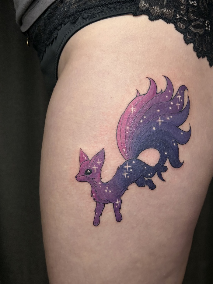 Tatouage réalisé par Mélodie