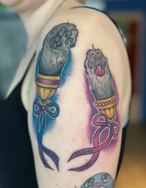 Tatouage réalisé par Mélodie