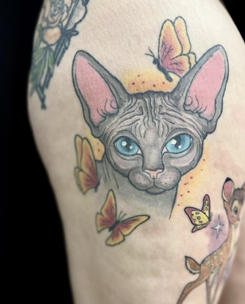 Tatouage réalisé par Mélodie