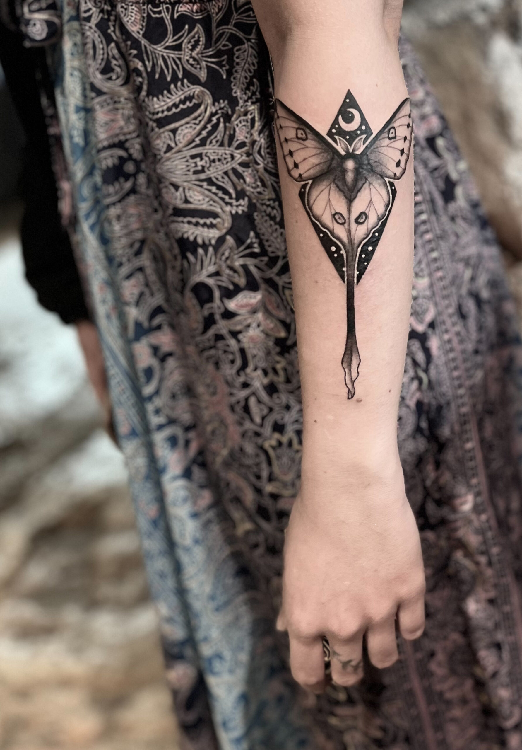 Tatouage réalisé par Mélodie